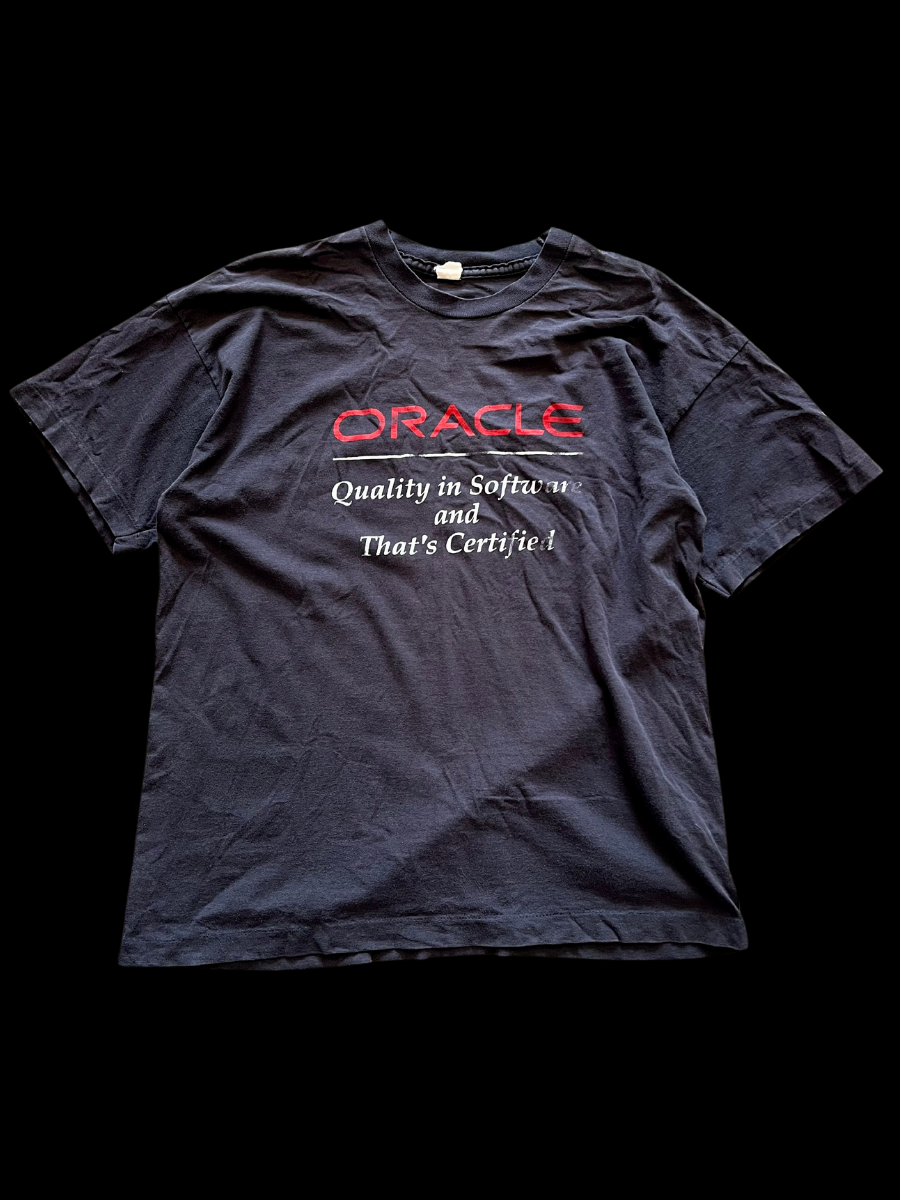 1990s Oracle Computer T-Shirt