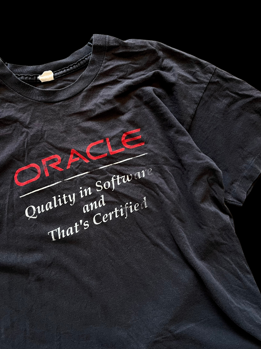 1990s Oracle Computer T-Shirt