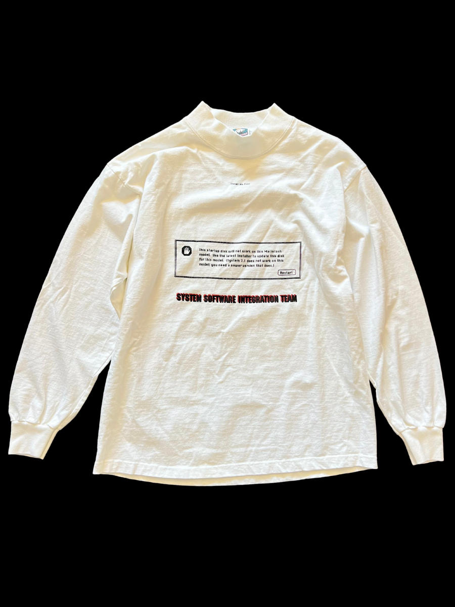 1990s Install Me First Macintosh Long Sleeve