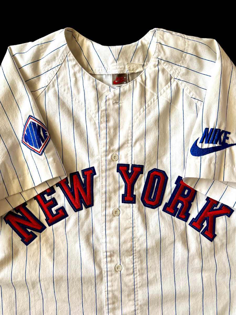 1990s New York Nike Baseball Jersey