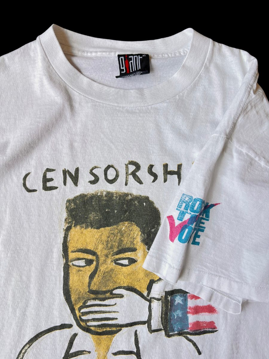 1990s Censorship Un-American T-Shirt