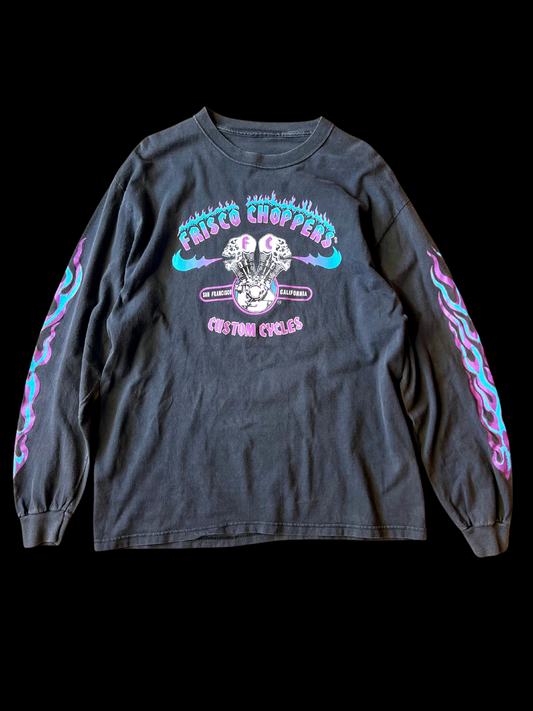 2000s Choppers Flames Long Sleeve